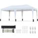 Coast Pop-up Partytent - opvouwbaar vouwpaviljoen - UV-bescherming 50+ - wit 3 x 6 m