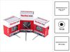 Fischer 50x Power-Fast II FPF II CTP 6 x 140 mm BC schroef met verzonken kop en TX30 binnenzeskant gedeeltelijke schroefdraad gegalvaniseerd blauw gepassiveerd - 670692