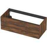 INK - Meuble bas 1L Decor Softclose Pour Poignée - 1000x450x350 mm - Noyer