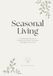 Seasonal Living: A Gentle Introduction to Traditional Chinese Medicine Through the Seasons