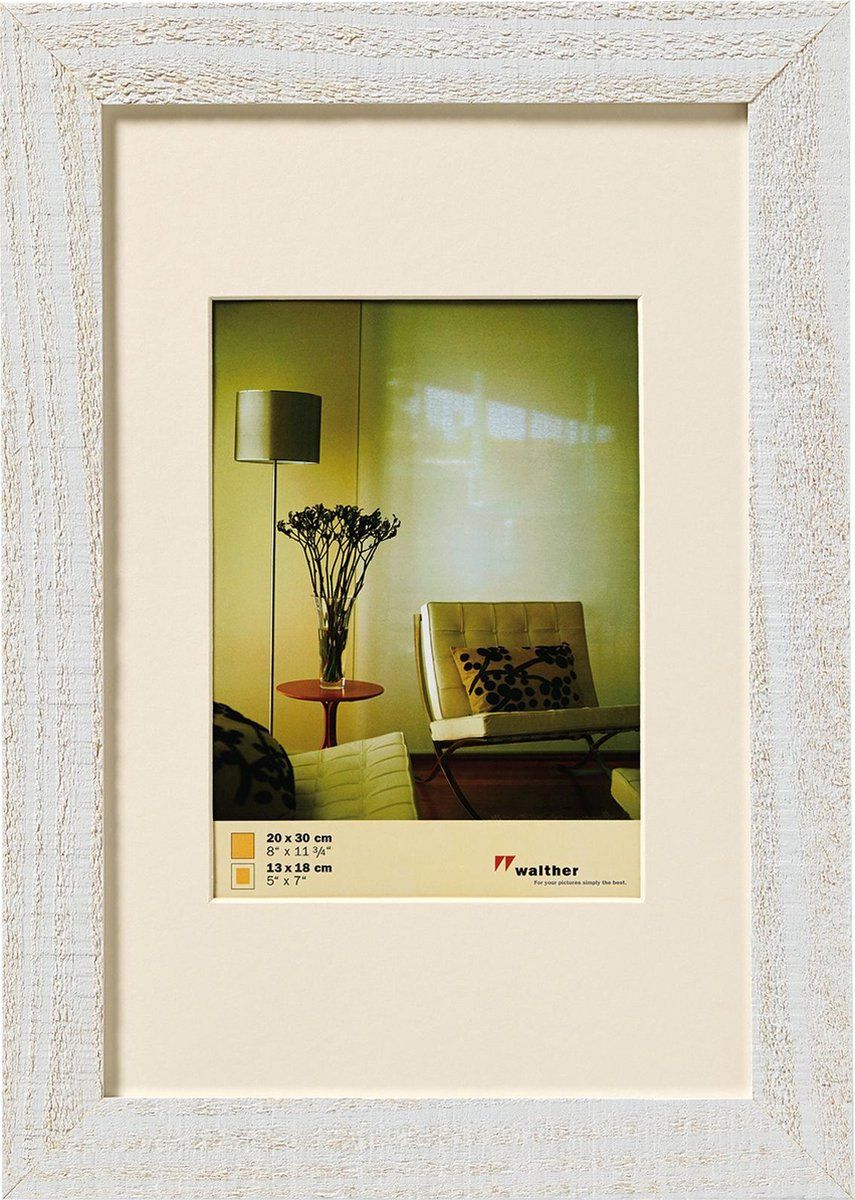 Walther Home Fotolijst - 60x80 cm - Polar Wit - 4004122130580