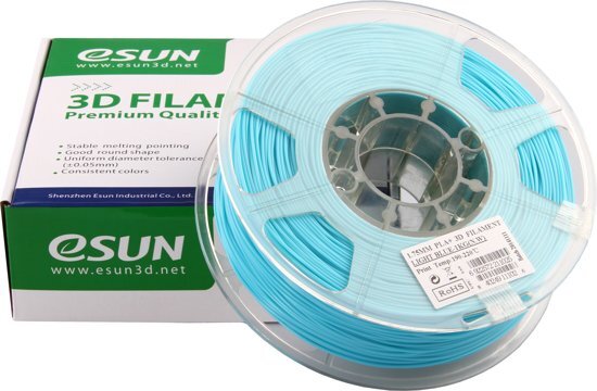 ESUN PLA+ Light Blue - 1.75mm - 3D printer filament