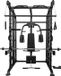 Gorilla Sports Smith Machine multifonctionnelle avec papillon (2 câbles) - Noir