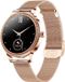 Eko 5.0 Smartwatch with Heart Rate Sensor and Milanese Band - Gold