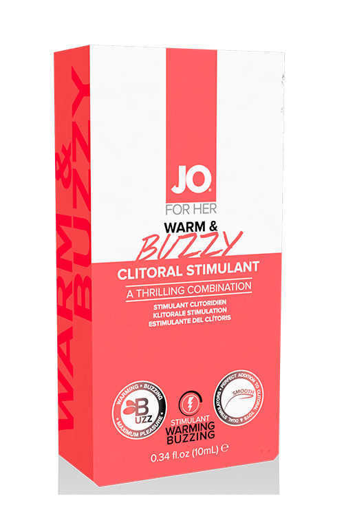 Jo Stimulerende Clitoris Gel Warm&Buzzy - 10ml