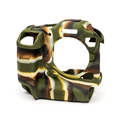 easyCover Silicone Camera Case Protection Compatible with Canon R3 (Camouflage)