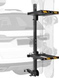 VEVOR Skiboard Snowboard Dakdrager voor Maximaal 6 Paar Ski'S/4 Snowboards, Afsluitbare Skidakdrager Met Veiligheidsriem en Kanteltoegang, Verstelbare Skihouder Geschikt voor De Trekhaak