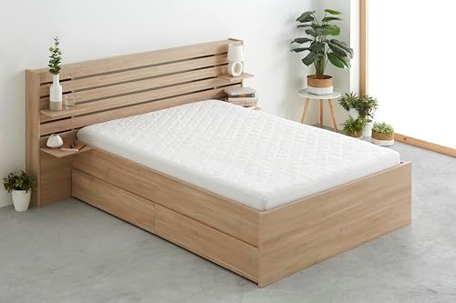 Degrees Home Mattress Protector, Waterproof, Quilted, Adjustable, Anti-Mite, for Bed 90 x 190/200 cm