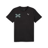 PUMA RUN DIGITOKYO grafisch T-shirt voor Heren, Zwart, Maat 4XL