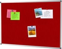 IVOL Prikbord Vilt 45x60 cm - Rood