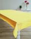 Givi Italia Feest tafelkleed van PVC - Lichtgeel - 240 x 140 cm
