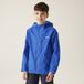 Regatta Kinder Calderdale III Waterdichte Jas met Capuchon Blauw Unisex