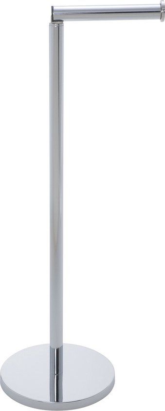 WENKO Toiletrolhouder 2-in-1 RVS glanzend - Vrijstaand