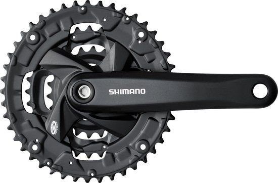Shimano FC-M371 Crankstel - 22-32-44T - 175mm - Zwart