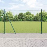 Vert Mesh Hexagonal Fence with Concrete Base 10 x 1.4 m