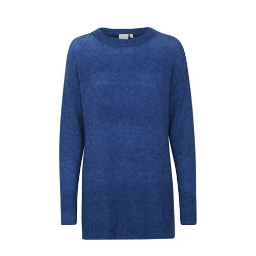 ICHI IHKAMARA Gebreide Trui Dames Blauw