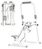 Vertical climber - Home gym stepper - 3-way incline adjustment - Foldable - Silent cord system - Leg trainer - Max load capacity: 150 kg