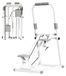 Vertical climber - Home gym stepper - 3-way incline adjustment - Foldable - Silent cord system - Leg trainer - Max load capacity: 150 kg