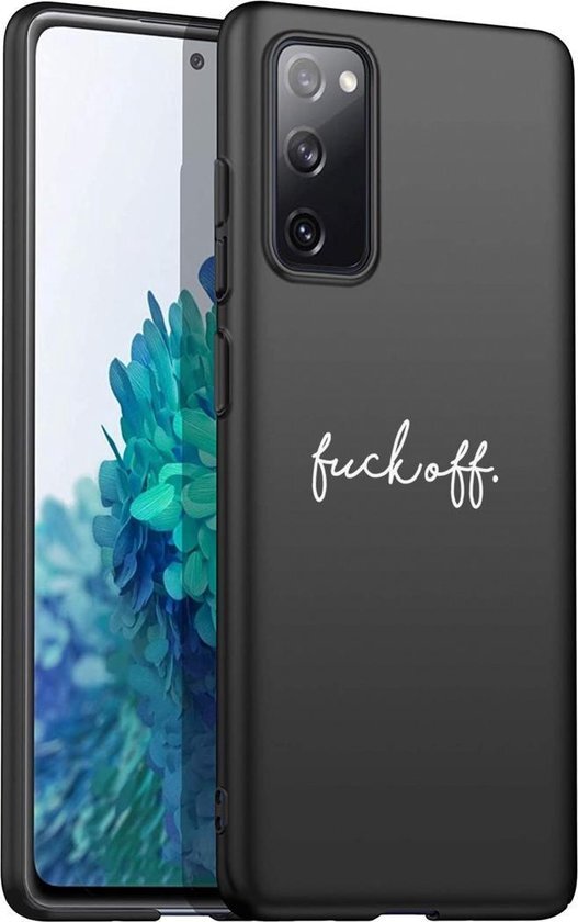 imoshion voor de Samsung Galaxy S20 FE hoesje - Fuck Off - Zwart