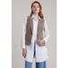 Anne Fontaine Grimoire Almond Tan Taille: 40 | Gilet | Femme | Marron