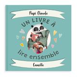 Livre pour grand-père avec nom - Couverture rigide