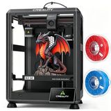 Creality K2 SE 3D-printer met PLA-filament 2 kg (willekeurige kleur), ondersteunt veelkleurig printen, vereist CFS, 500 mm/s hogesnelheidsdruk, automatische nivellering printvolume 220 x 215 x 245 mm