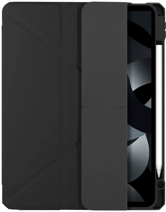 dbramante1928 London Bookcase hoesje voor iPad Air 11 inch (M2)/Air 5 2022/Air 4 2020 - Zwart