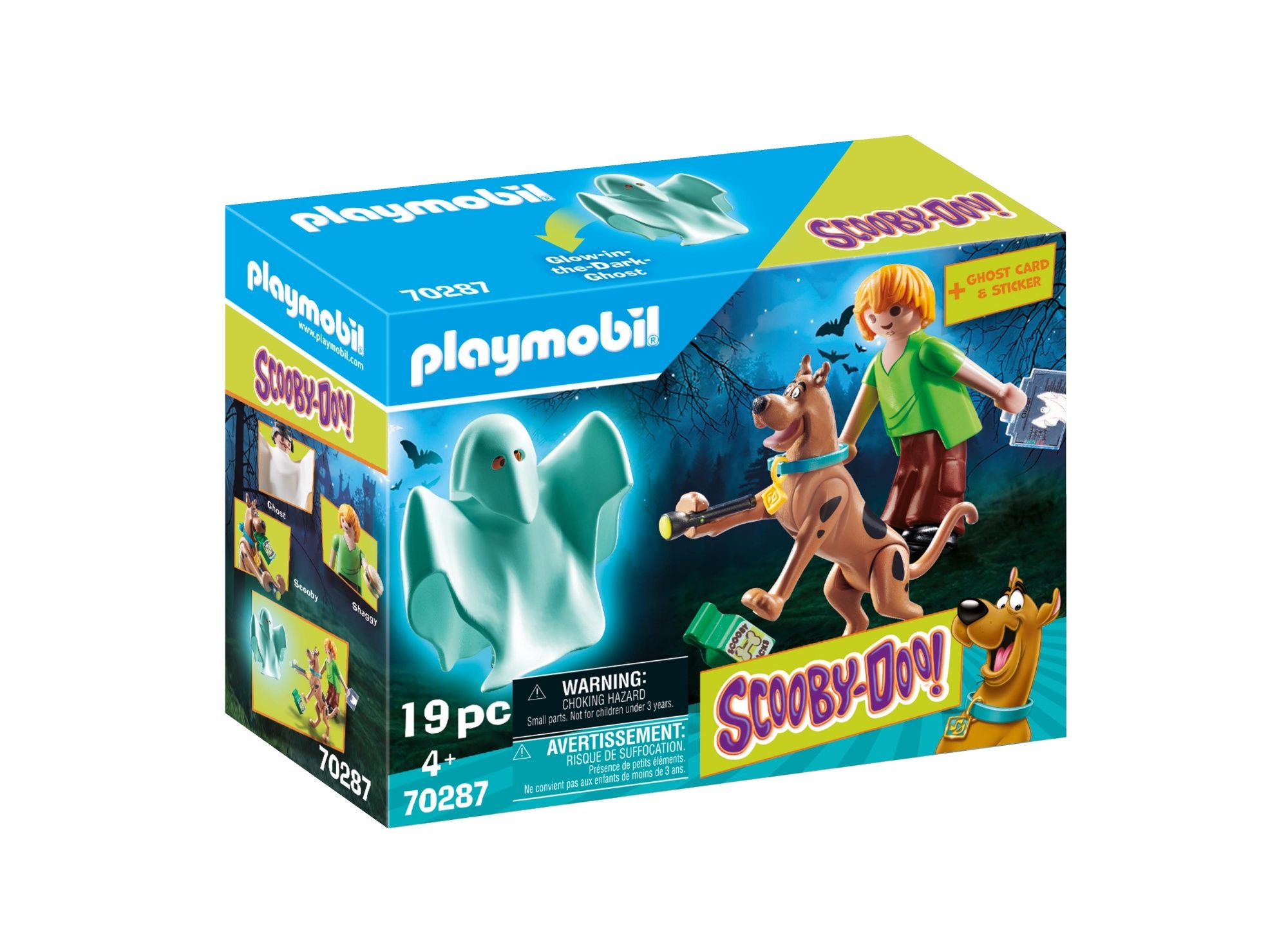 Playmobil SCOOBY-DOO! Scooby en Shaggy met geest - 70287