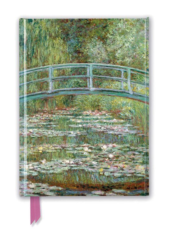Flametree Claude Monet Foiled Journal - A5 - 176 Pages