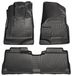 Husky Liners Weatherbeater Floor Mats | Fits 2009-2012 Ford Escape; 2009-2011 Mazda Tribute & Mercury Mariner | Front & 2nd Row, 3-delig zwart - 98351