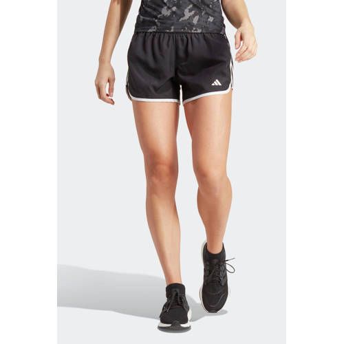adidas Performance Marathon 20 Hardloopshort - Zwart/Wit