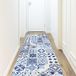 VINILIKO Vinyltapijt Port Grimaud blauw 250 x 66 cm