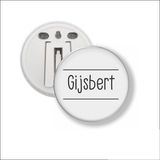 MC Living KadoExpress Button Met Clip 58 MM - Gijsbert