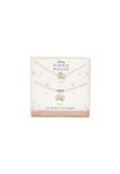 Gresham Disney Minnie Mouse Two Tone Plated Mother & Daughter Necklace Set