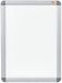 Nobo Premium Plus A3 Poster Clicklijst, Wandgemonteerd, Reflectiewerende Afdekplaat, Gladde Afgeronde Hoeken, Hoekmontage, PP en Aluminium, 1,7 x 33,9 x 46,3 Centimeter, Zilverkleurig, 1902213