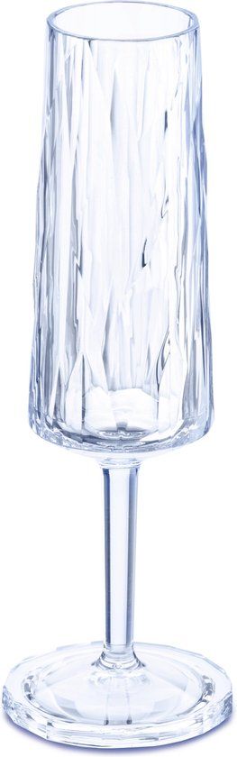 Koziol Superglas Club No. 5 Champagne Glass - 100 ml - Blue