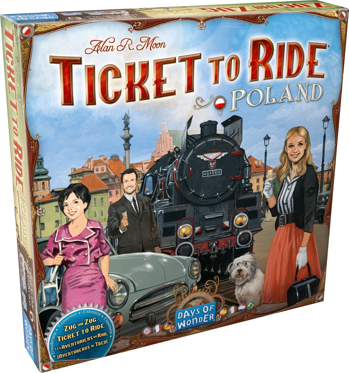 Days of Wonder Ticket To Ride Polen - Uitbreiding - Bordspel