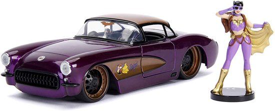 Jada Toys 1957 Chevy - Batgirl - DC Comics Bombshells - 1:24