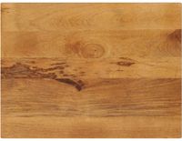 vidaXL Tafelblad rechthoekig 90x70x2,5 cm massief mangohout