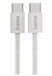 Hama Fabric USB-kabel USB 2.0 1 m USB C 0,48 Gbit/s Beige