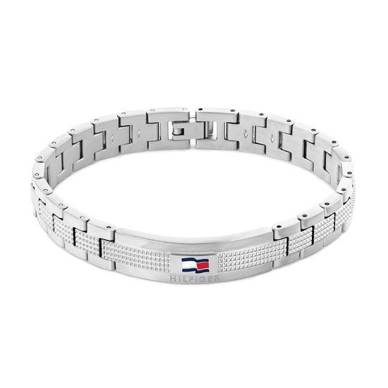 Tommy Hilfiger TJ2790419 Men's Bracelet - Silver - 12 mm Wide