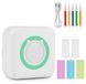 Mini imprimante thermique, Bluetooth, portable, avec 5 rouleaux de papier