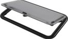 Fenêtre de ventilation pour camping-cars/caravanes, fenêtre latérale 700x400 mm, fenêtre coulissante, étanche, avec moustiquaire, noir