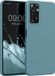kwmobile telefoonhoesje geschikt voor Xiaomi Redmi Note 11 Pro / 11 Pro (5G) / 12 Pro (4G) - Hoesje met siliconen coating - Smartphone case in Arctische nacht