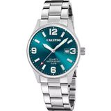Calypso K5860/5 Polshorloge Unisex Groen Analoog Staal Zilverkleurig