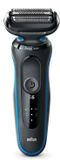 Braun Series 5 51-B1000s - Rasoir électrique pour hommes - Noir/Bleu