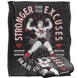 Superman Silky Touch superzachte plaid 152 x 127 cm