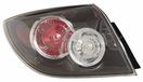 TarosTrade 41-0260-L-48378 remlicht buiten zwart voor 5 deuren na 2007 E-Mark links