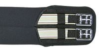 HKM Elastische neopreen-singel Zwart Leer Polyester Unisex Volwassenen Paard