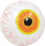 Merkloos Opblaasbare horror oogbal bal - dia 40 cm - Halloween versiering
